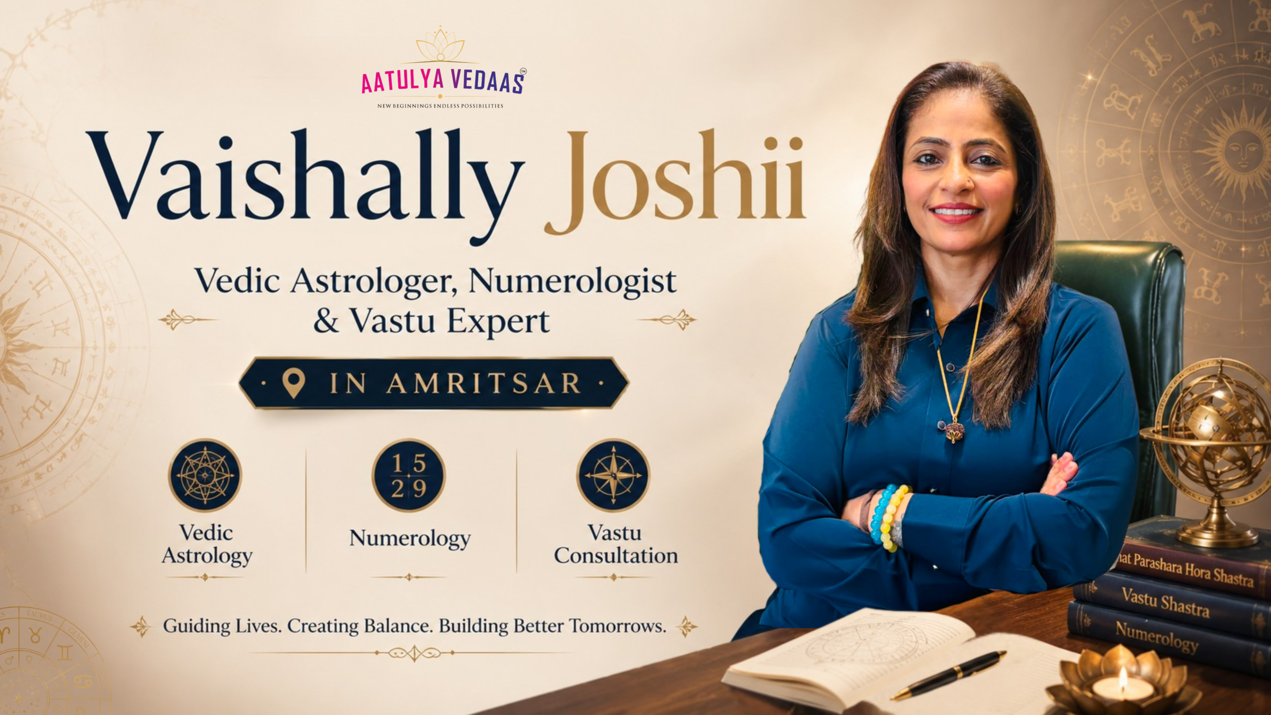 Vaishally Joshii – Vedic Astrologer, Numerologist & Vastu Expert in Amritsar